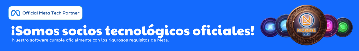 ¡Somos socios tecnológicos oficiales! Nuestro software cumple con los requisitos de Meta.